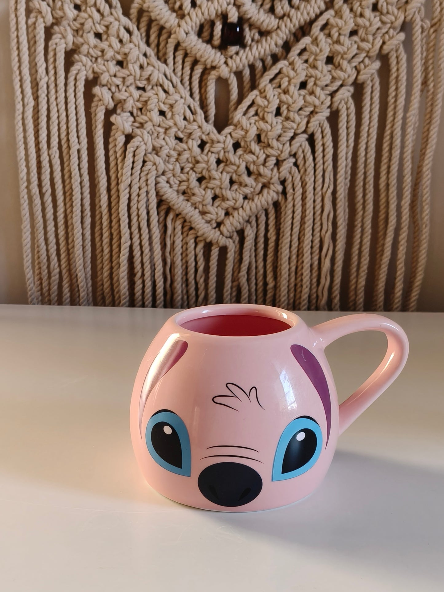Pink Stitch Mug