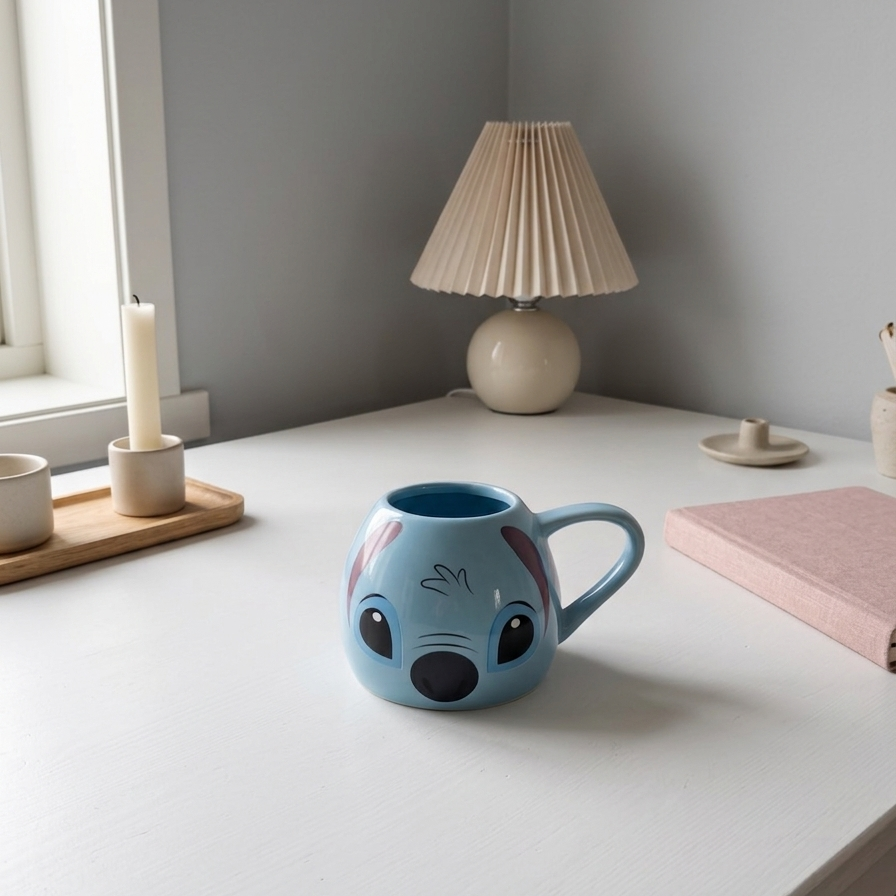 Blue Stitch Mug