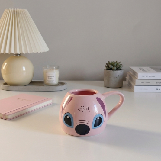 Pink Stitch Mug