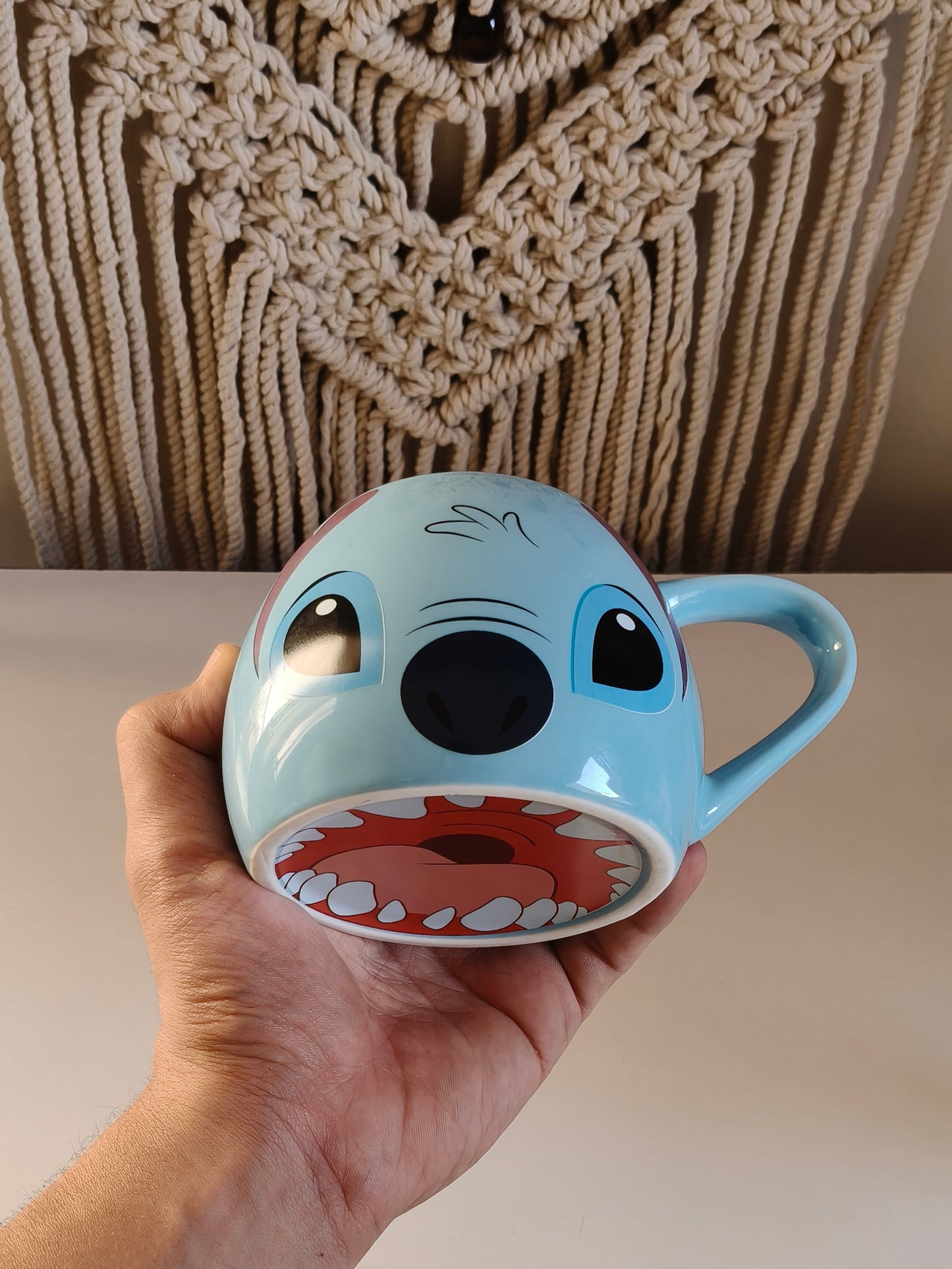 Blue Stitch Mug
